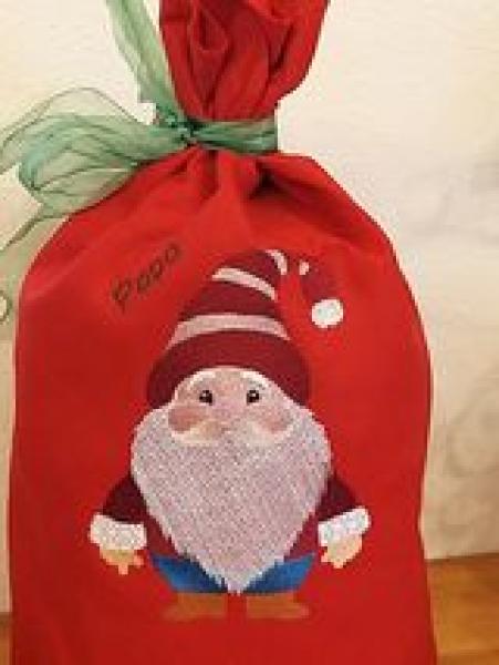 Vollstickdatei Weihnachtsmann